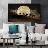Toile - Desert nocturne